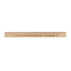 Lineal 30cm Holz BSG Chemie Leipzig