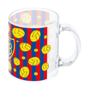 Kaffeebecher Glas FC Basel